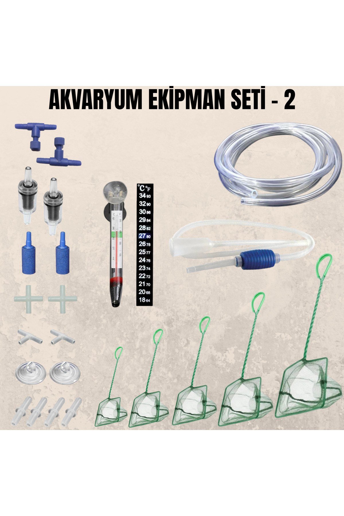 AKVARYUM EKİPMAN SETİ XXL