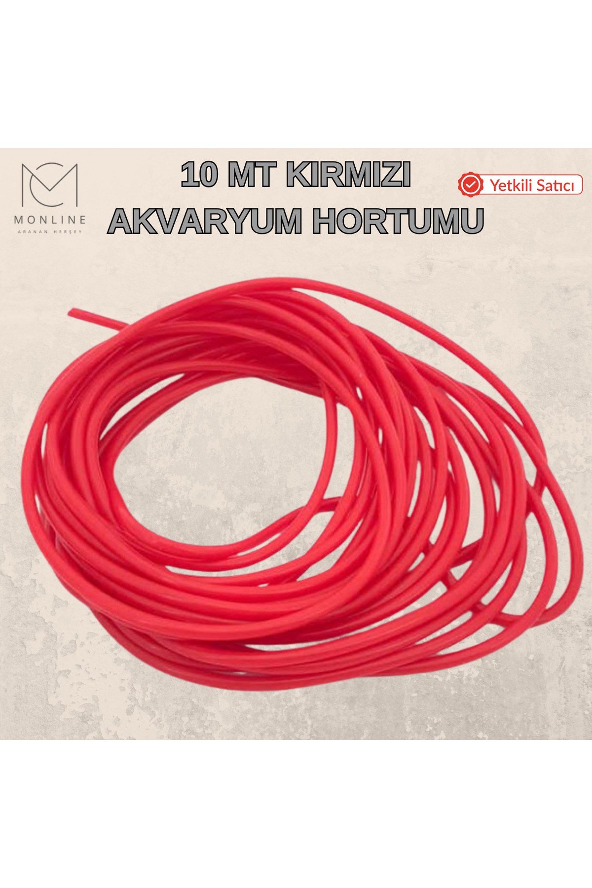 KIRMIZI AKVARYUM HORTUMU 10MT KALİTELİ