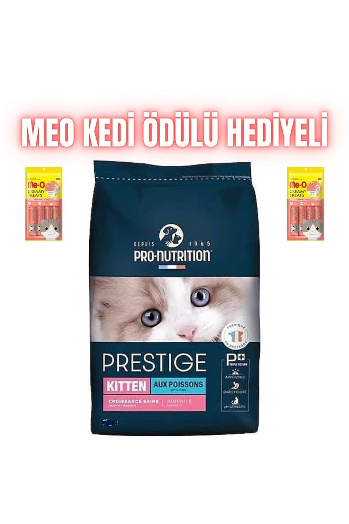 Pro Nutrıtıon Prestıge Cat kıtten Yavru Kedi Maması 8 Kg MEO KREMA HEDİLEYİ (MONLİNE MAĞZA FARKI)