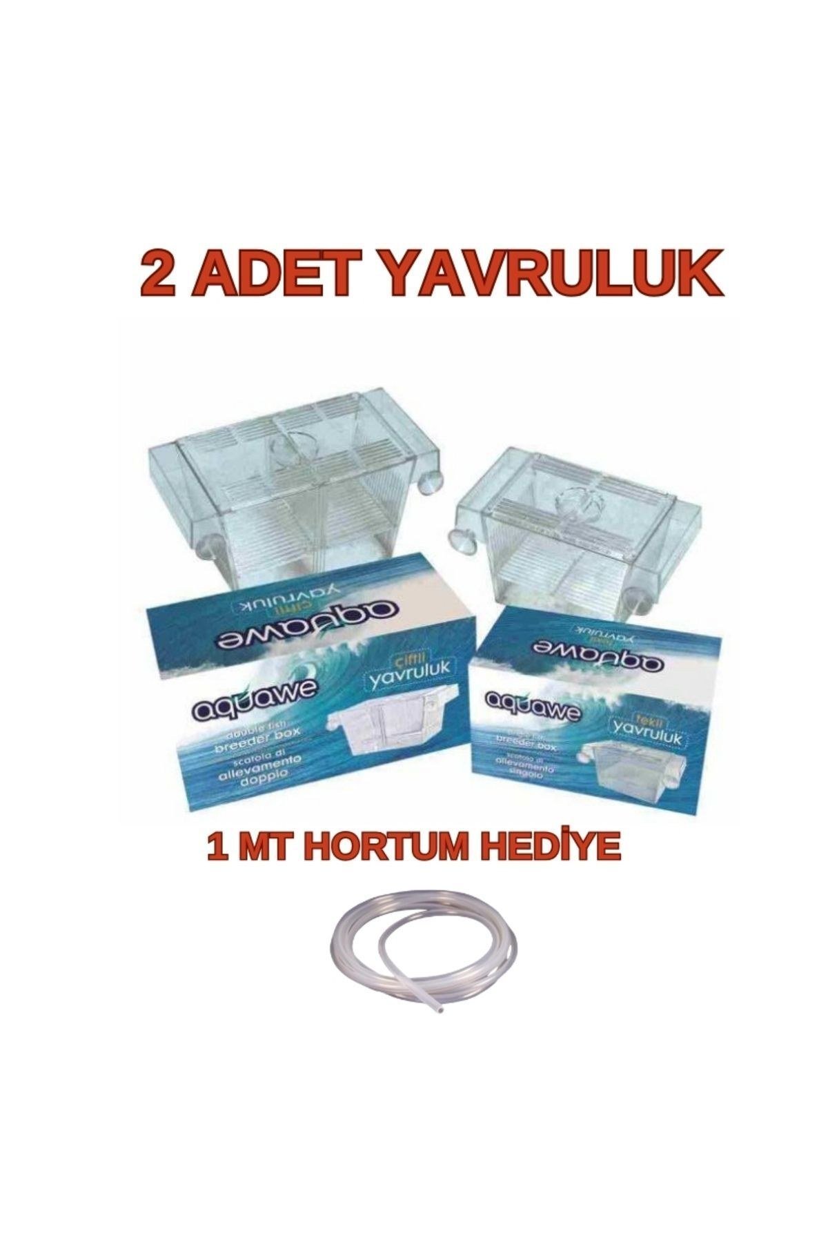 ÇİFTLİ VE TEKLİ YAVRULUK 2 ADET 1 MT HORTUM HEDİYELİ