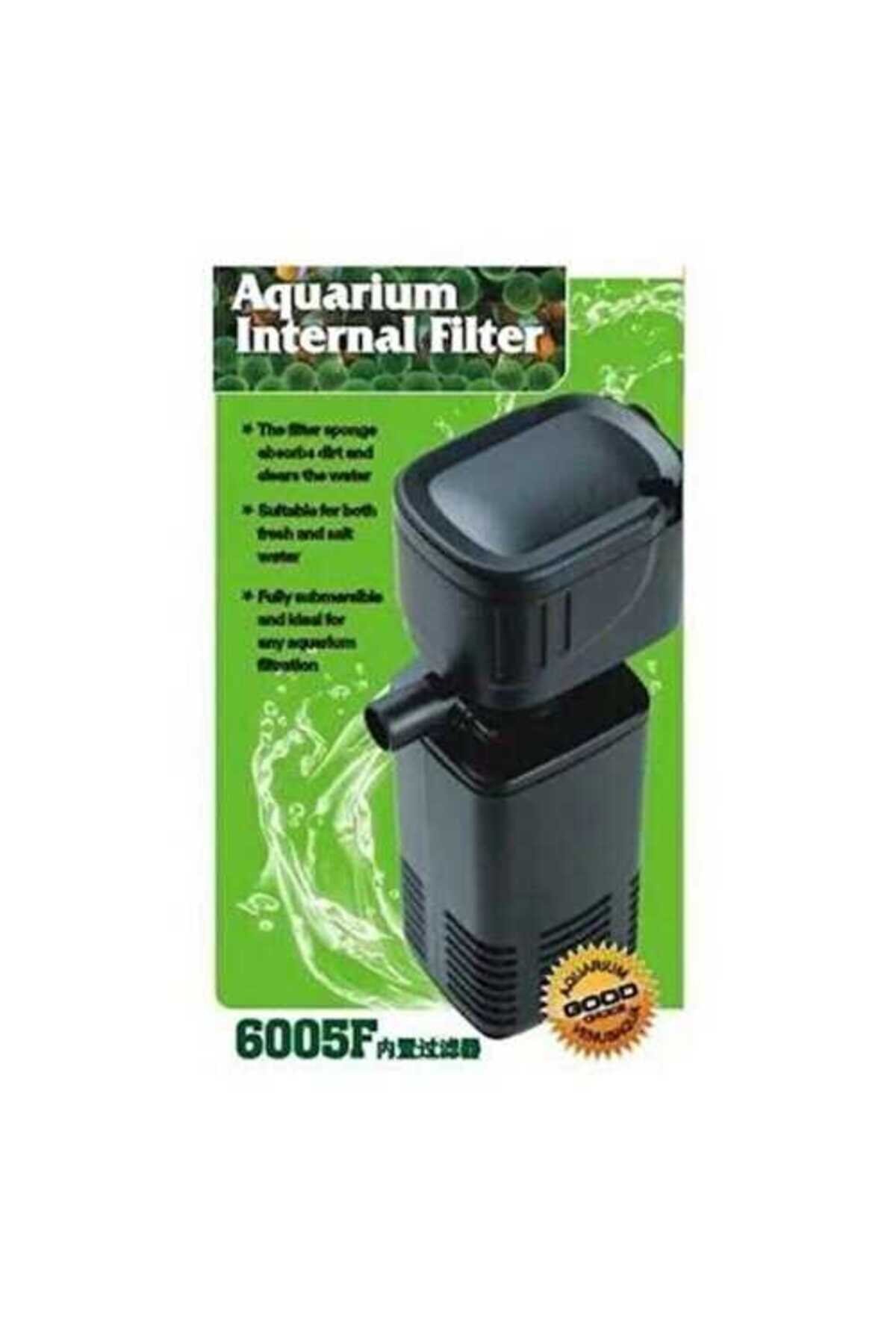 6005F Akvaryum İç Filtre Saatte 880 Lt