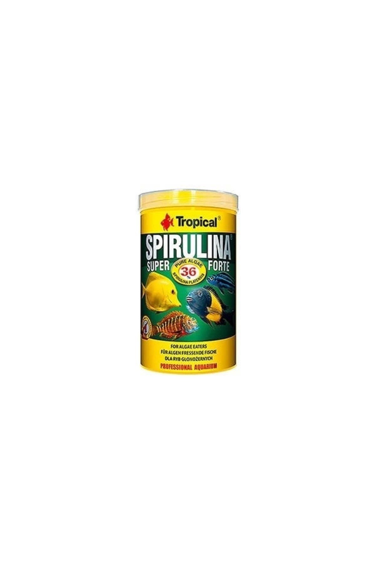 Spırulına Süper Forte Yoğun Spırulına Içerikli Balık Yemi 250 ml 50 gr